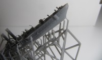 Geschützter Kreuzer USS Montgomery Rumpf