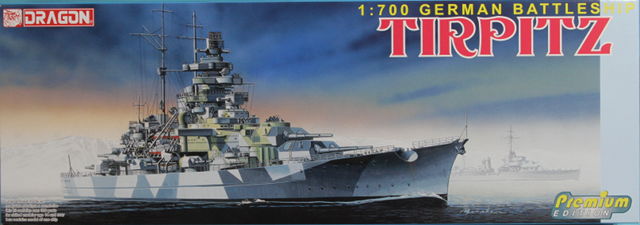 Dragon: Schlachtschiff Tirpitz, Premium Edition 1/700