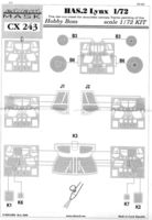 Eduard: Fotoätzteile und Maskierfolie für Lynx HAS.2 1/72