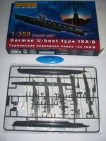 Flagman: Typ IX A/B Profi Set U-Boot Bausatz 1/350