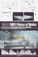 Leichter Kreuzer HMS Penelope Anleitung Deluxe-Teile