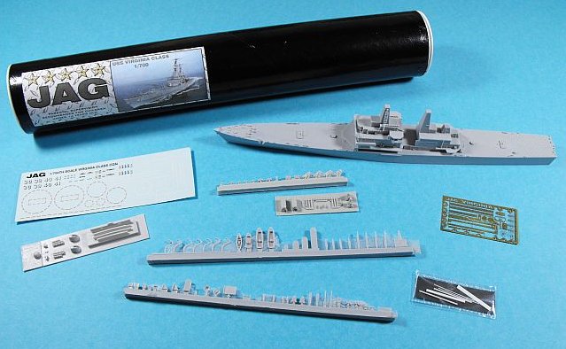 JAG: Atomkreuzer USS Virginia CGN-38 1/700