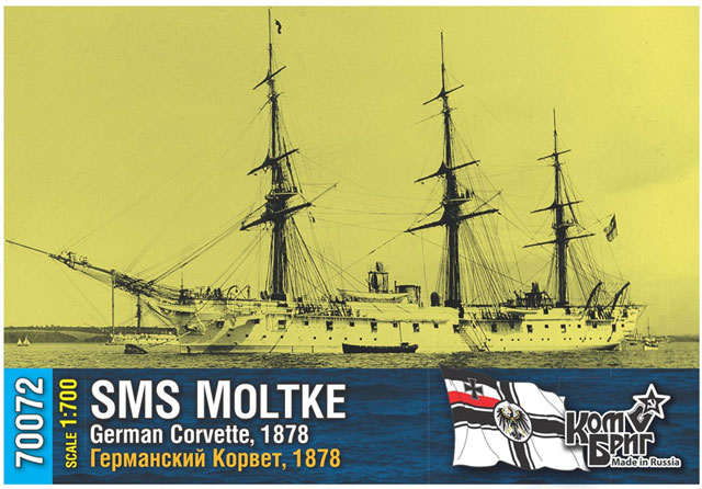 Korvette SMS Moltke Deckelbild