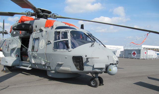 Italienische NH-90 NFH auf der ILA 2012