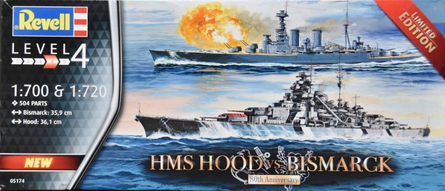 Schlachtkreuzer HMS Hood vs. Schlachtschiff Bismarck Deckelbild