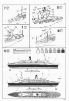 Queen Elizabeth 2 Revell Anleitung