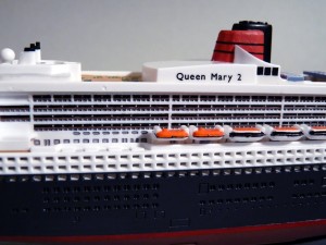 Queen Mary 2 Modell von Jan Melcher