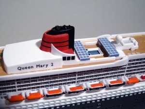 Queen Mary 2 Modell von Jan Melcher