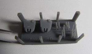 Zerstörer HMS AgincourtKleinteile