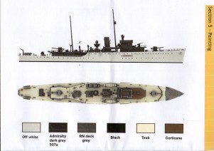 Sloop HMS Lowestoft Anleitung