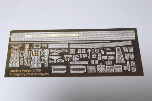 Fregatte Hr. Ms. Piet Hein Fotoätzteile