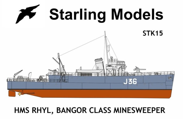 Minensucher HMS Rhyl (1/350)