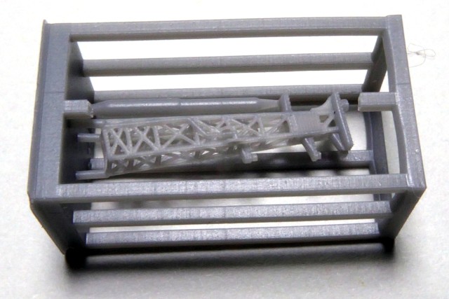 Fregatte des Typs 16 3D-gedruckte Teile