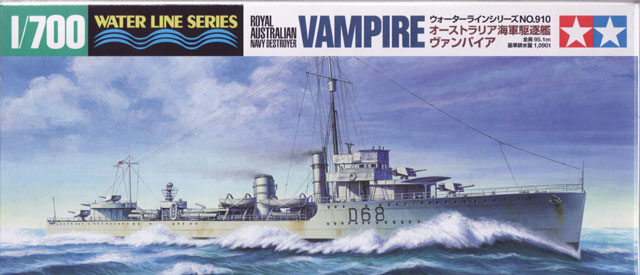 Deckelbild HMAS Vampire von Tamiya