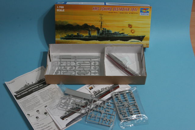 Trumpeter: HMS Eskimo 1941, 1/700