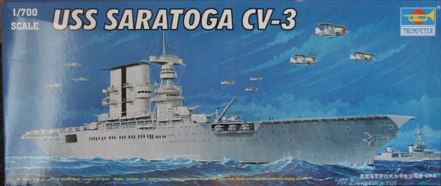 USS Saratoga CV-3 1/700, Trumpeter