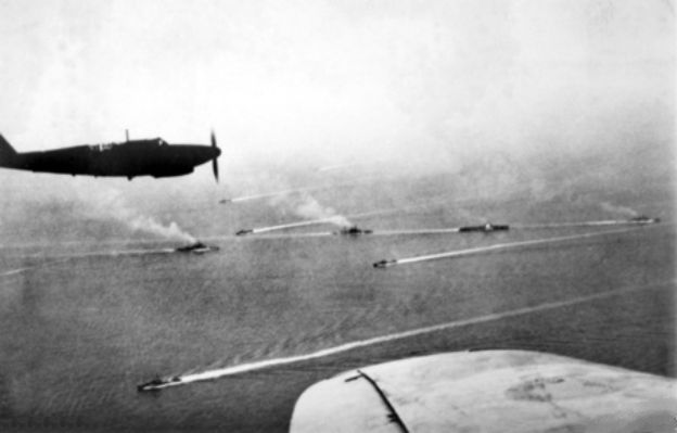 britische Flotte während der Schlacht von Kap Matapan, Fairey Fulmar Mk.I from 803 Naval Air Squadron
