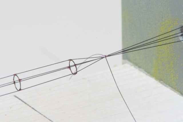 Herstellung einer Reusenantenne: konische Enden der Antenne (1/350)