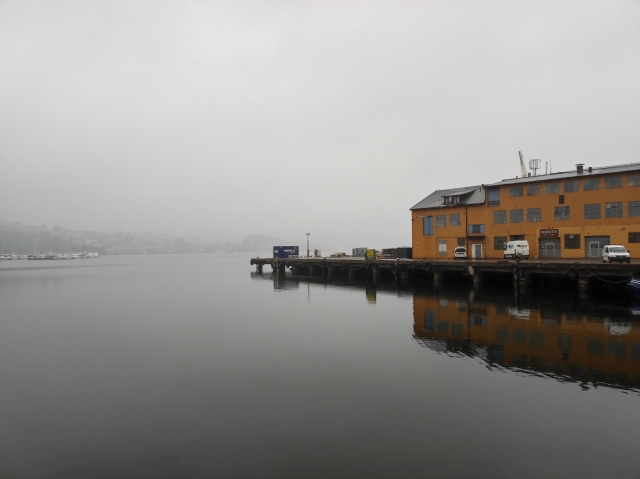 Der Hafen von Horten im Sommer (Foto Lars)