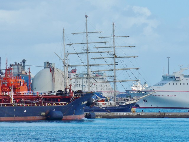 Hafen von Las Palmas de Gran Canaria, Foto Thomas Träger