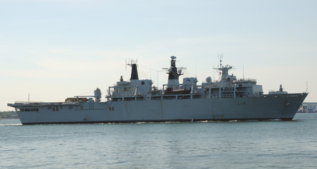 HMS Albion in Kiel