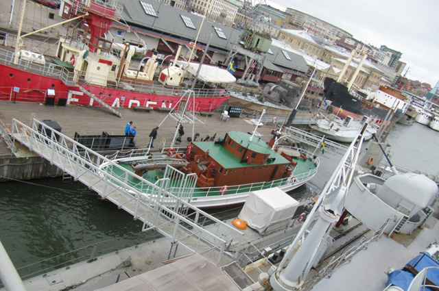 Feuerlöschboot Flodsprutan II im Maritiman