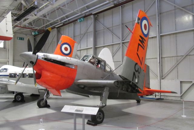 Schulflugzeug Boulton Paul Sea Balliol T.Mk 21 in Cosford