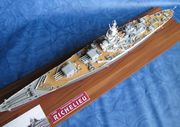 Schlachtschiff Richelieu 1/350 von Albrecht Baier