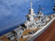 Schlachtschiff Richelieu 1/350 von Albrecht Baier