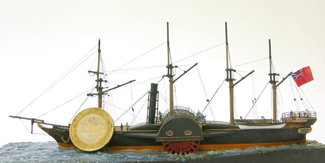 Passagierschiff Great Western (1/440)