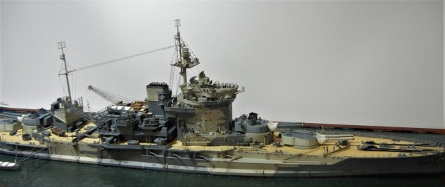 Schlachtschiff HMS Warspite (1/350)