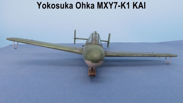 Schulflugzeug Yokosuka MXY-7 Ōka Modell 43 K-1 Kai Wakazakura (1/48)