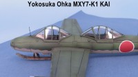 Schulflugzeug Yokosuka MXY-7 Ōka Modell 43 K-1 Kai Wakazakura (1/48)