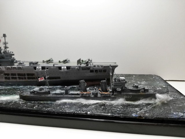 Flugzeugträger Ark Royal und Zerstörer HMS Electra (1/700)