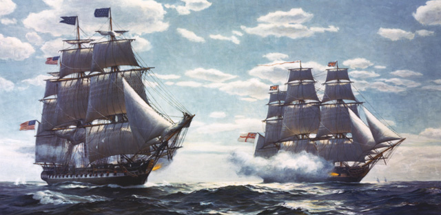 USS Constitution vs. HMS Java