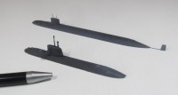 U-Boote Soryu und USS New Hampshire (1/700)