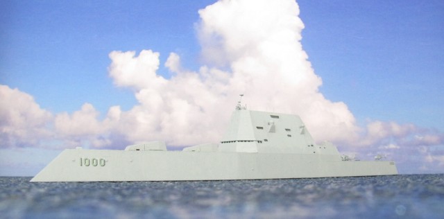 Zerstörer USS Zumwalt (1/700)