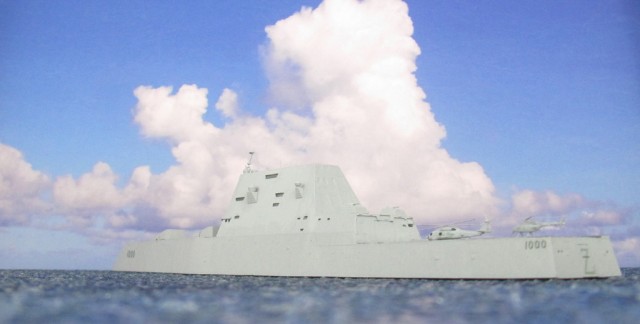 Zerstörer USS Zumwalt (1/700)