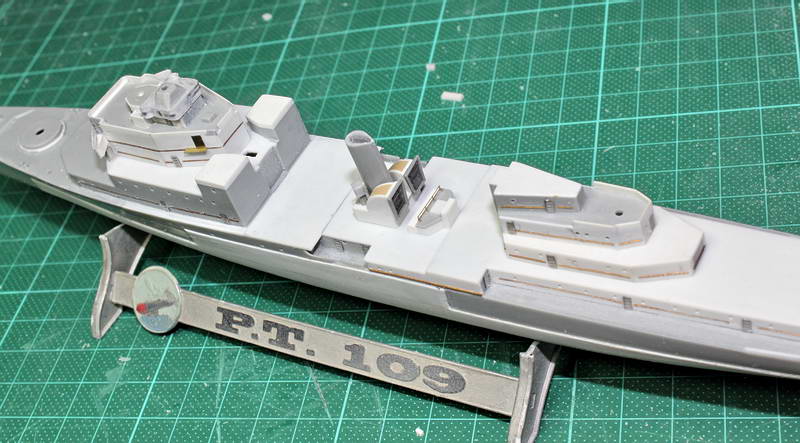 Baubericht: HMS Tiger (C20) in 1/600 Teil 4