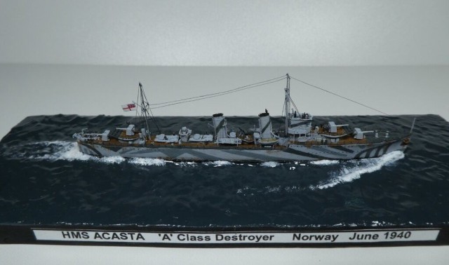 Zerstörer HMS Acasta (1/700)