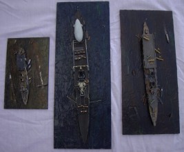 Flugzeugträger HMS Vindictive, HMS Furious und HMS Engadine (1/700)