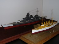 Panzerkreuzer SMS Scharnhorst und Schlachtschiff Scharnhorst (1/350)