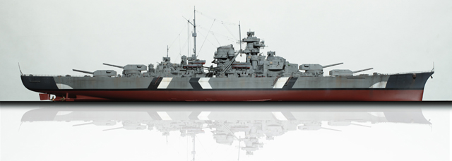 Schlachtschiff Bismarck (1/200)