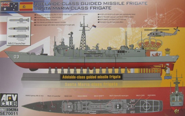 Fregatte der Santa María-Klasse und der australischen Adelaide-Klasse Deckelbild