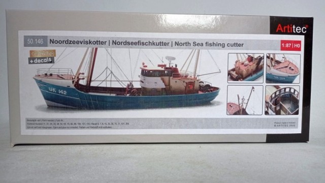 Nordseefischkutter UK 147 Deckelbild