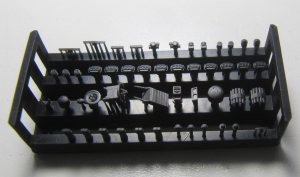 Fregatte des Typs 053H2G 3D-Druckteile