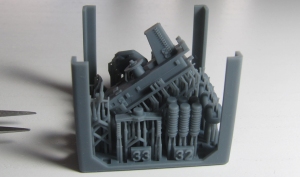 Fregatte des Typs 053H2G 3D-Druckteile