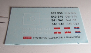 Fregatte des Typs 053H2G Abziehbilder