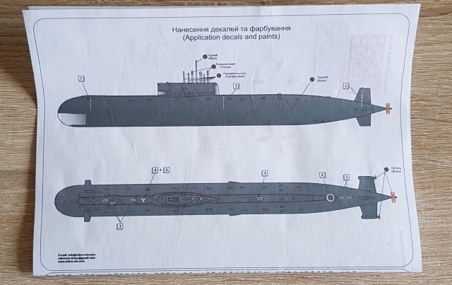 U-Boot des Projekts 685 Anleitung