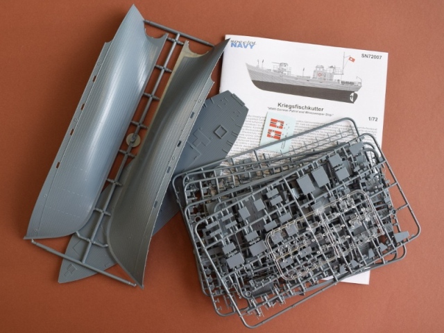 Kriegsfischkutter Teile